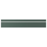 ASPUDDEN cover panel for lighting, dark grey-green, 221 cm