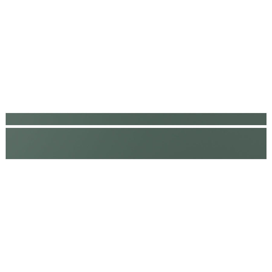 ASPUDDEN cover panel for lighting, dark grey-green, 221 cm