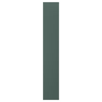 ASPUDDEN cover panel, dark grey-green, 39x240 cm