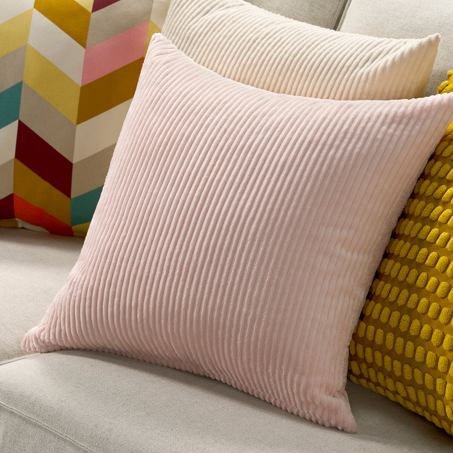 ÅSVEIG cushion cover, light pink, 50x50 cm