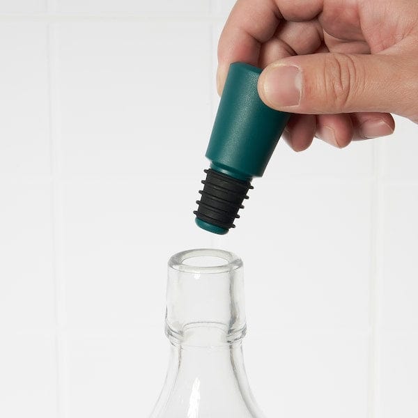 Ikea AUXID - Bottle stopper, set of 3, mixed colours