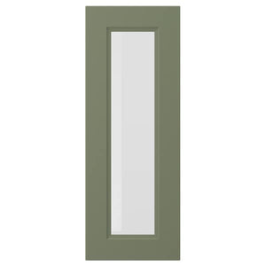 Ikea AXSTAD - Glass door, gray-green,30x80 cm