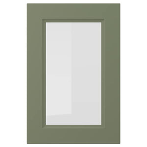 Ikea AXSTAD - Glass door, gray-green,40x60 cm