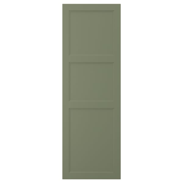 AXSTAD door, grey-green, 60x180 cm