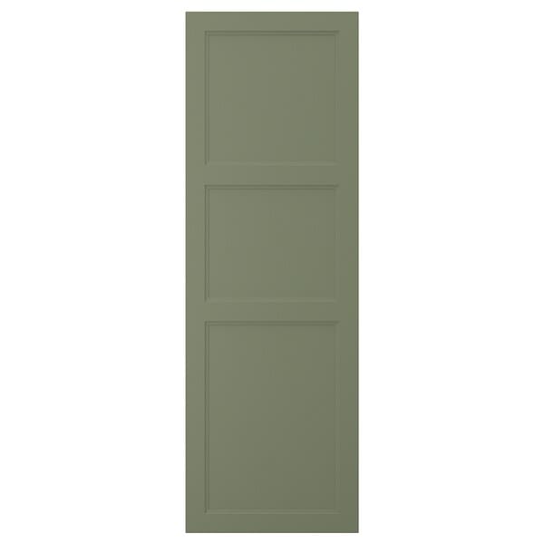 AXSTAD door, grey-green, 60x180 cm