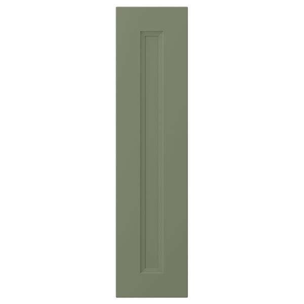 AXSTAD door, grey-green, 20x80 cm
