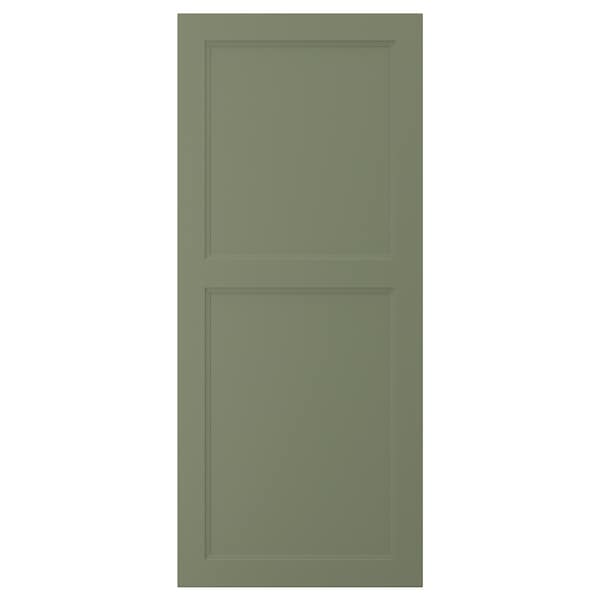 AXSTAD door, grey-green, 60x140 cm