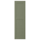 AXSTAD door, grey-green, 40x140 cm