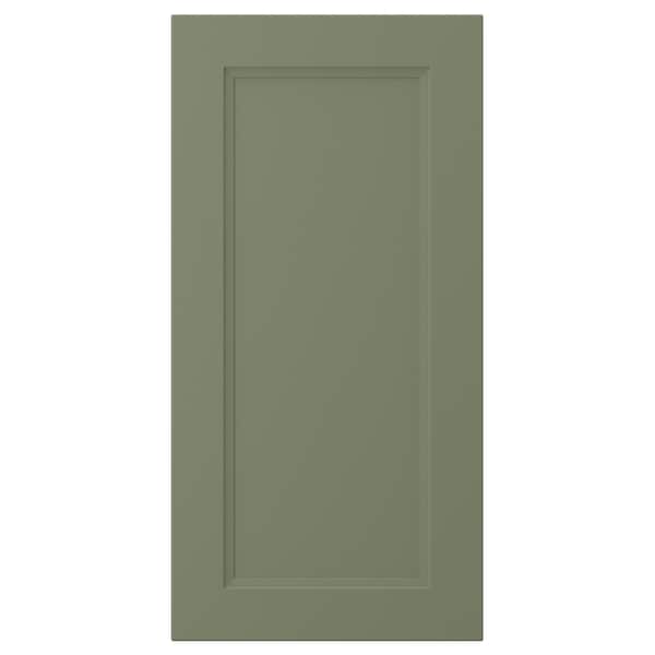 AXSTAD door, grey-green, 40x80 cm
