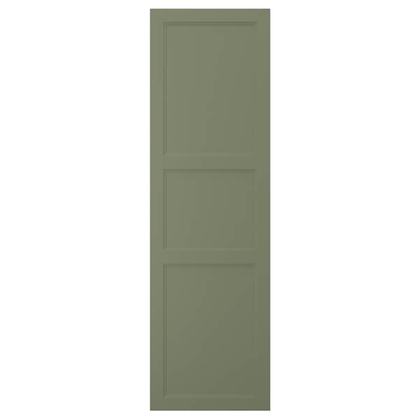 AXSTAD door, grey-green, 60x200 cm