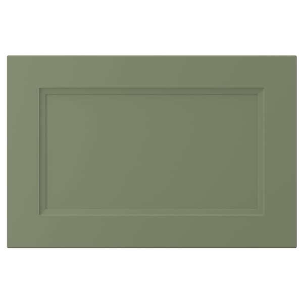 AXSTAD drawer front, grey-green, 60x40 cm