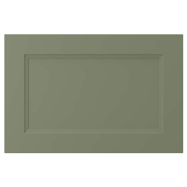 AXSTAD drawer front, grey-green, 60x40 cm