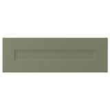 AXSTAD drawer front, grey-green, 60x20 cm