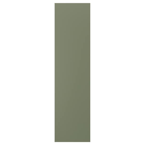 AXSTAD cover panel, grey-green, 62x240 cm