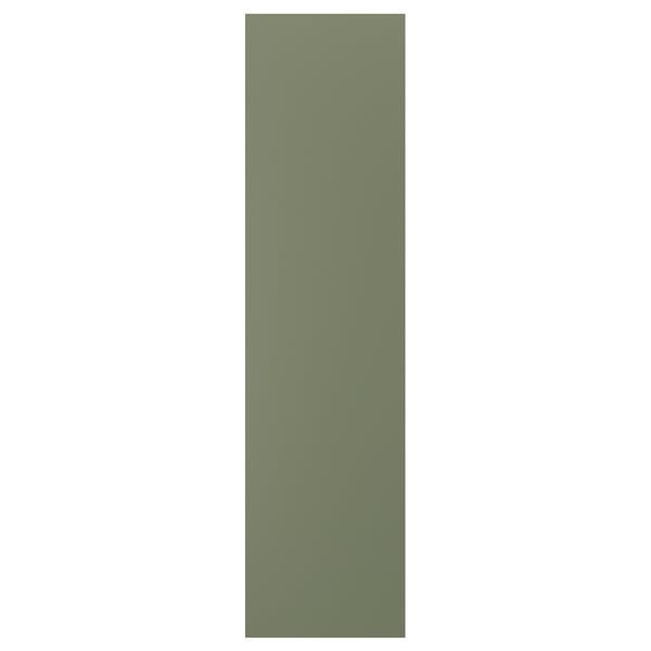 AXSTAD cover panel, grey-green, 62x240 cm