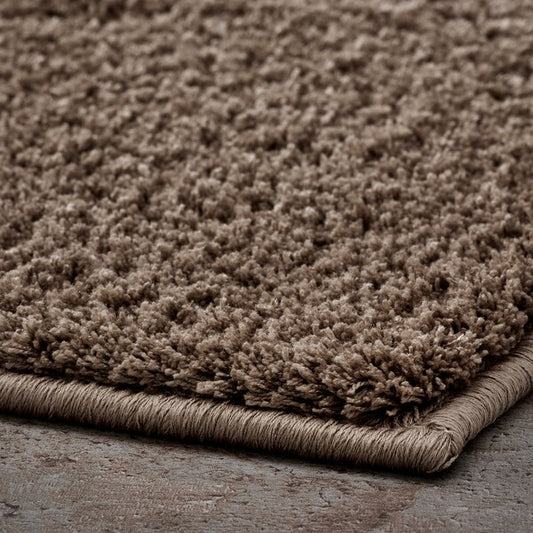 BACKMÅRA bath mat, beige, 50x80 cm