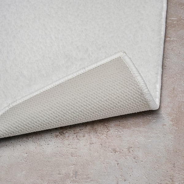 BACKMÅRA bath mat, white, 50x80 cm