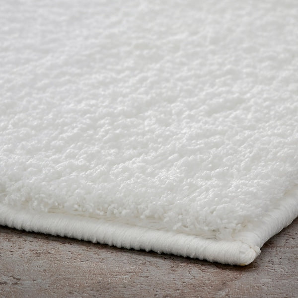 BACKMÅRA bath mat, white, 50x80 cm