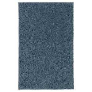 BACKMÅRA bath mat, dark grey-blue, 50x80 cm