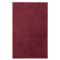 BACKMÅRA bath mat, deep red, 50x80 cm