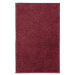 BACKMÅRA bath mat, deep red, 80x50 cm
