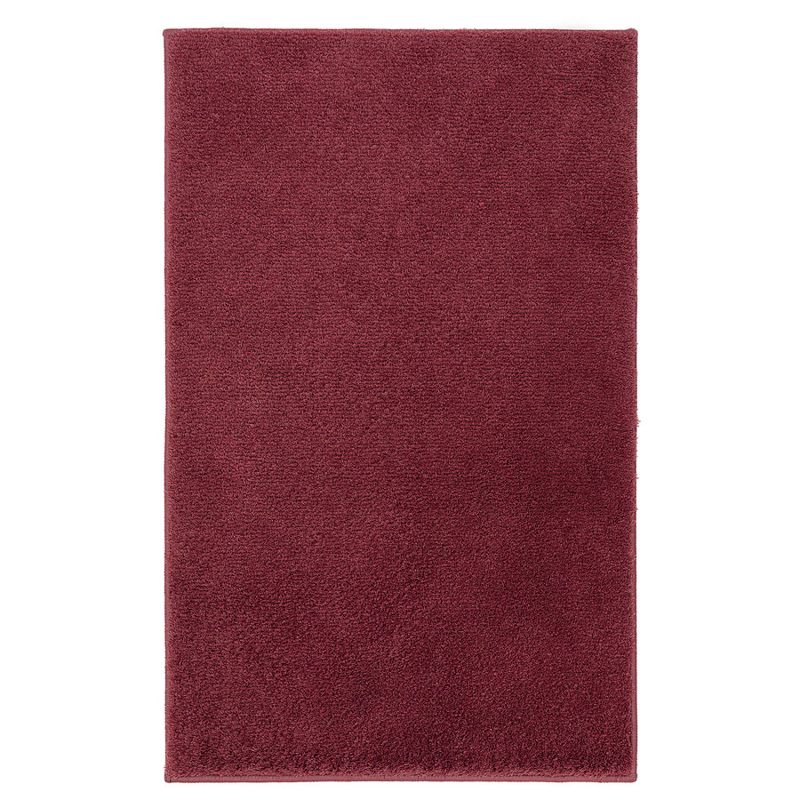 BACKMÅRA bath mat, deep red, 80x50 cm
