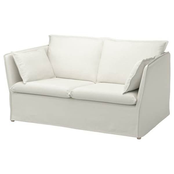 BACKSÄLEN cover for 2-seat sofa, Blekinge white