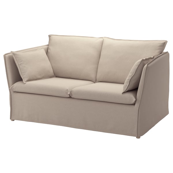 BACKSÄLEN cover for 2-seat sofa, Katorp natural