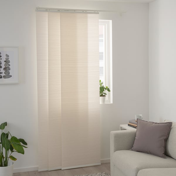 BACKSILJA Panel curtain - white 60x300 cm , 60x300 cm