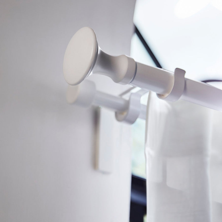 BÄCKRADULA finials, 1 pair, white, 6.6 cm