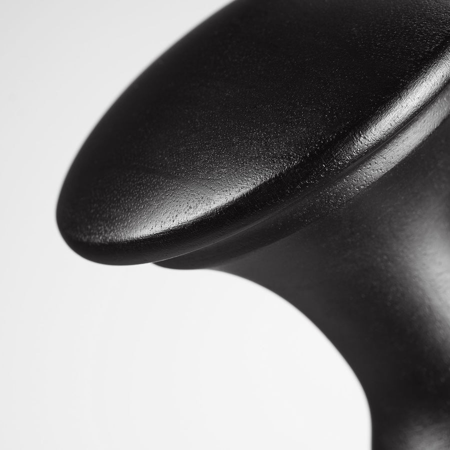 BÄCKRADULA finials, 1 pair, black, 6.6 cm