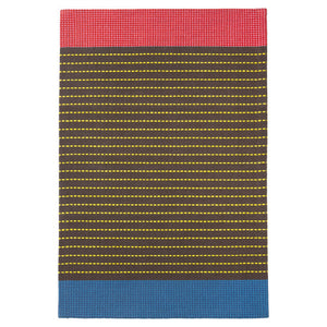 BÄRTRÅD rug, flatwoven, multicolour/stripe pattern, 60x90 cm