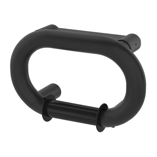 BÄSINGEN toilet roll holder, anthracite, 26x17 cm