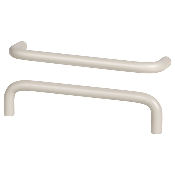 BAGGANÄS handle, beige, 5 mm, 2 pack