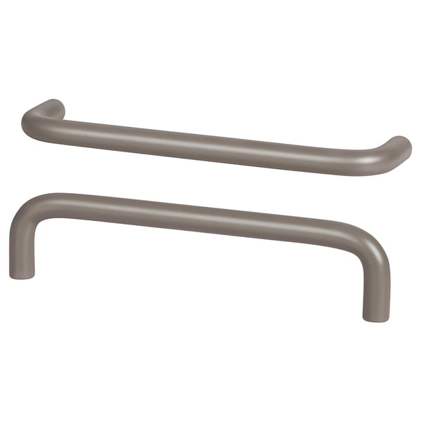 BAGGANÄS handle, brown-beige, 5 mm, 2 pack