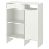 BAGGEBO sideboard, white, 78x92 cm