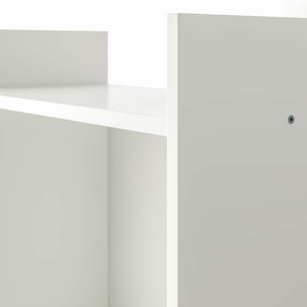 Ikea BAGGEBO - Bookcase, white, 50x25x160 cm