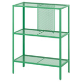 BAGGEBO shelving unit, bright green, 60x30x80 cm