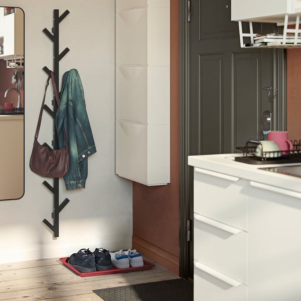 BAGGMUCK shoe mat, in/outdoor/red, 71x35 cm