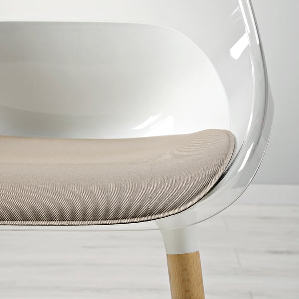 BALTSAR chair, white, 58x85x57 cm