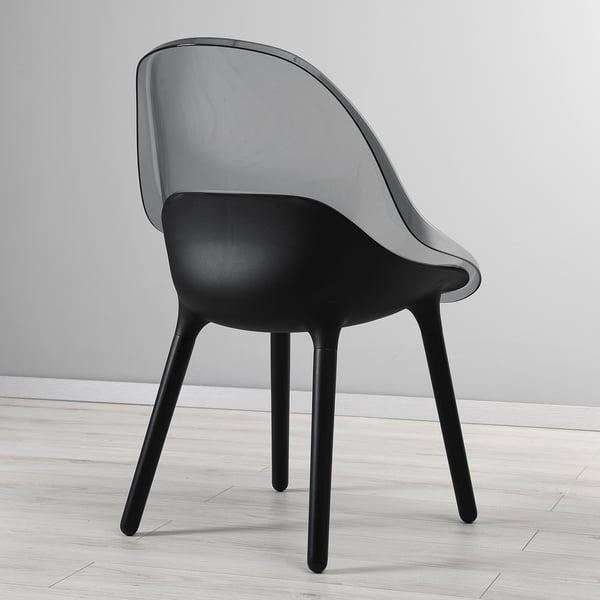 BALTSAR chair, black, 58x85x57 cm