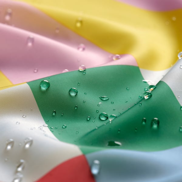 BANJANTRÄD shower curtain, multicolour, 180x200 cm