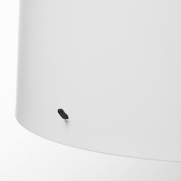 BARLAST table lamp, black/white, 31 cm