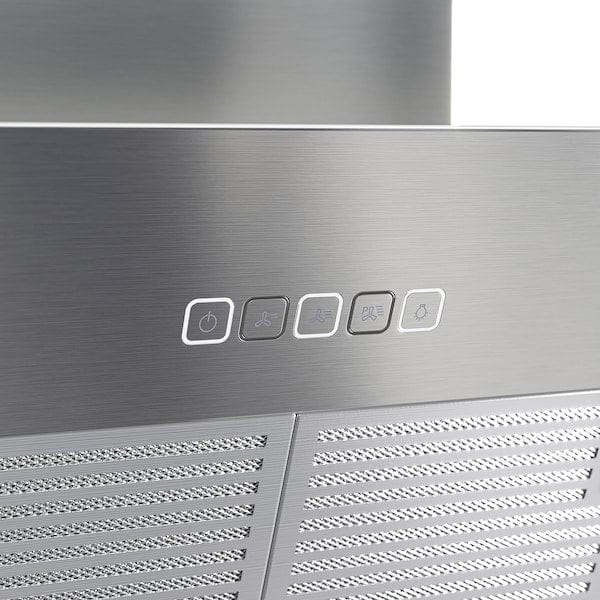 Ikea BEMÖTA Hood to be fixed to the wall - stainless steel color , 70 cm