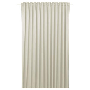 BENGTA block-out curtain, 1 piece, beige/with heading tape, 210x300 cm