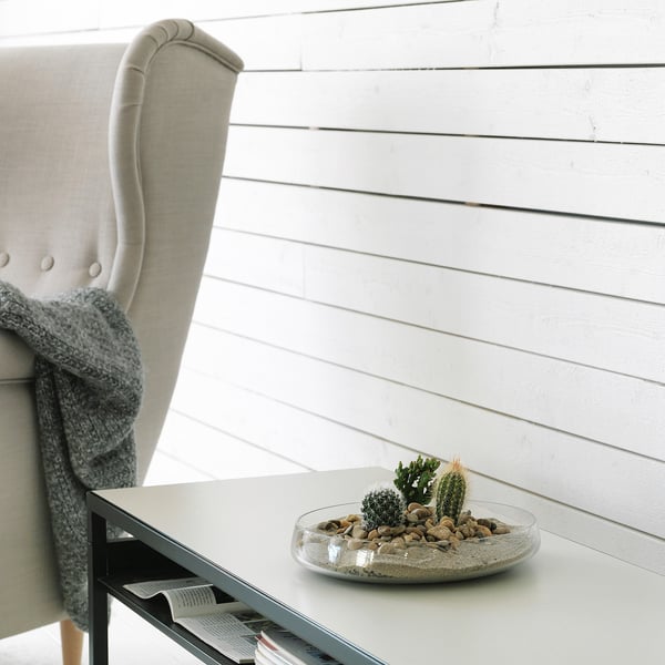 BERÄKNA bowl, clear glass, 26 cm