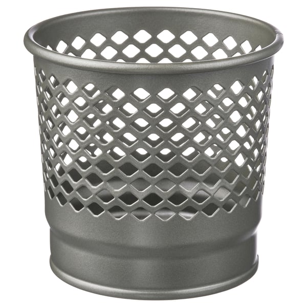 BERGGRAN candle holder, grey, 9 cm