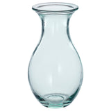BERGKÖRSBÄR vase, glass/green, 15 cm
