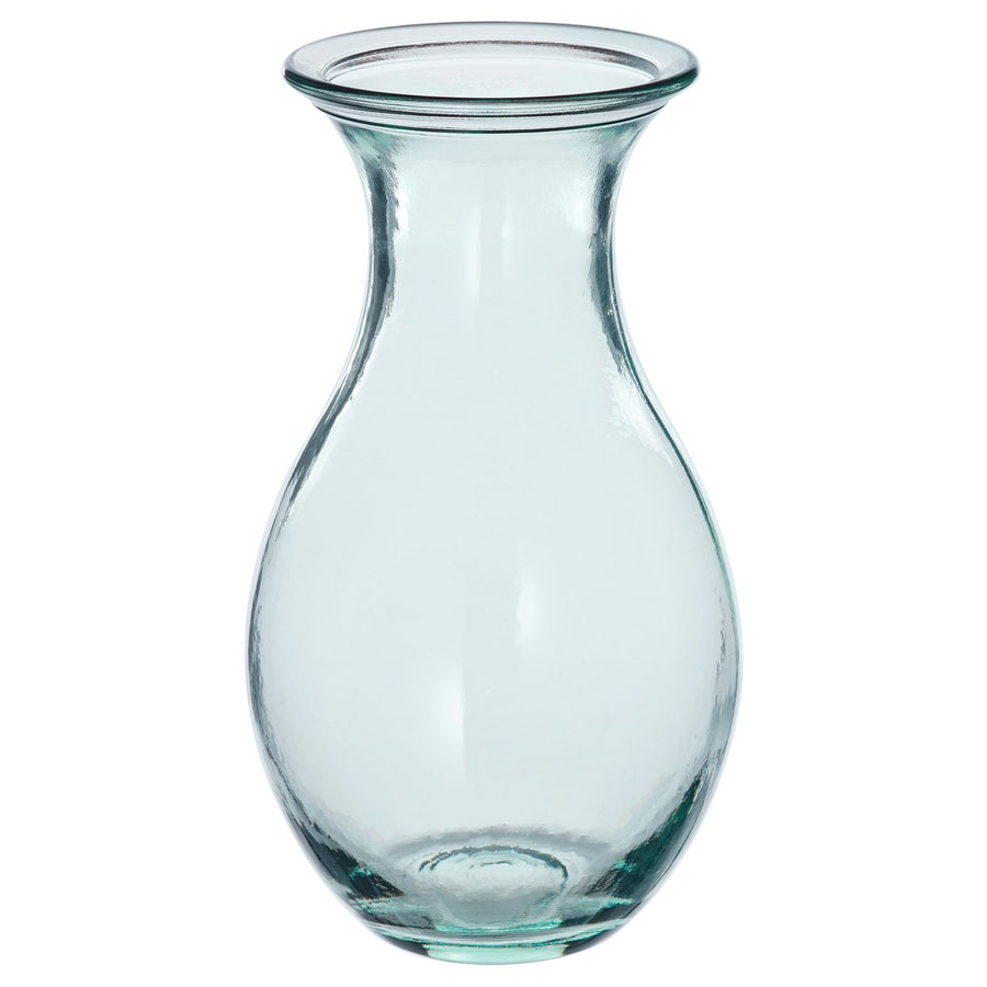 BERGKÖRSBÄR vase, glass/green, 15 cm