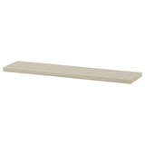 BERGSHULT shelf, grey-beige, 80x20 cm